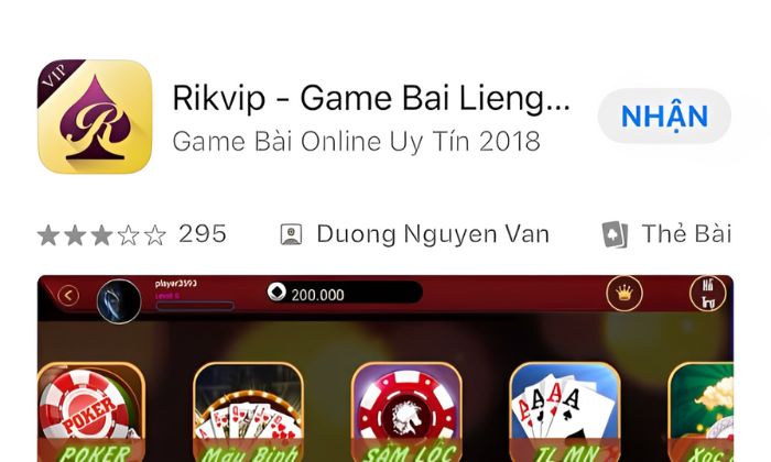 Tải app Rikvip dành cho hệ điều hành IOS